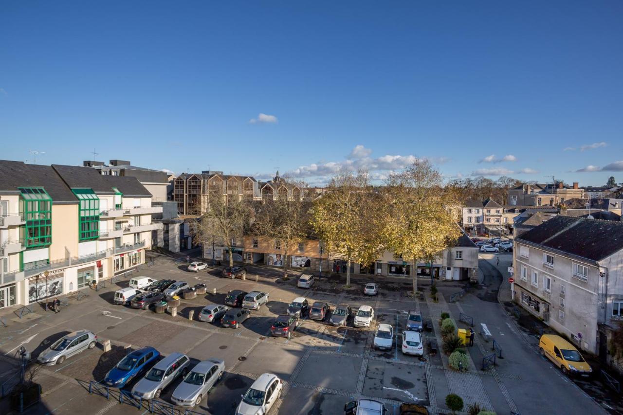 Апартаменты Le Mancini - Parking Et Terrasse Майенн Экстерьер фото